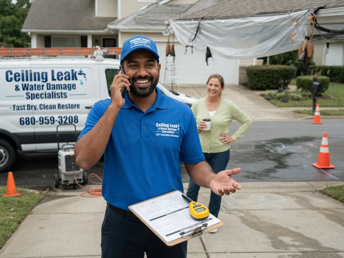 Ceiling Leak Cleanup Bensalem, PA FAQs